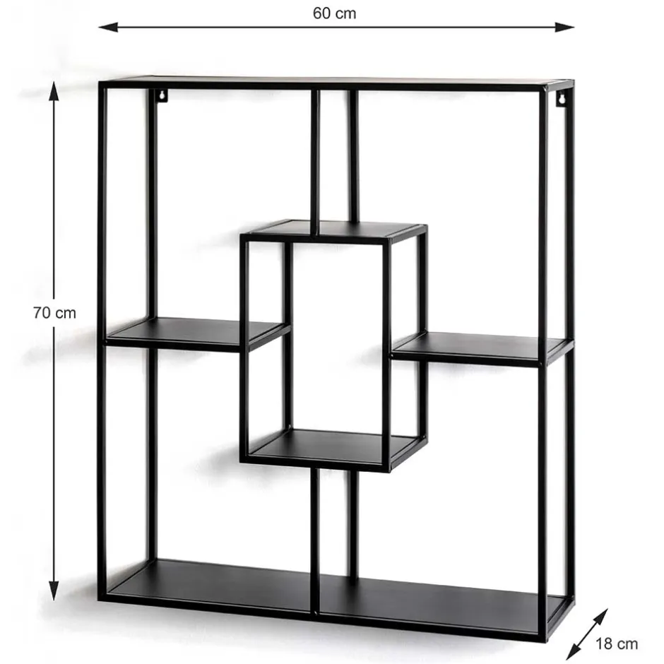 60x70x18 Hängeregal in modernem Design - Lilina^Wohnen Online