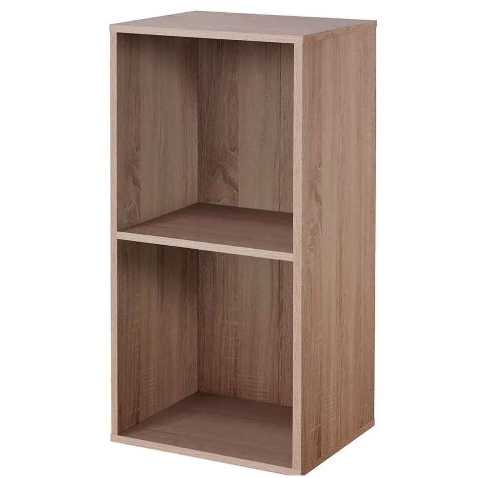 Wohnen 43x85x35 Hängeregal in Sonoma-Eiche - Imilia