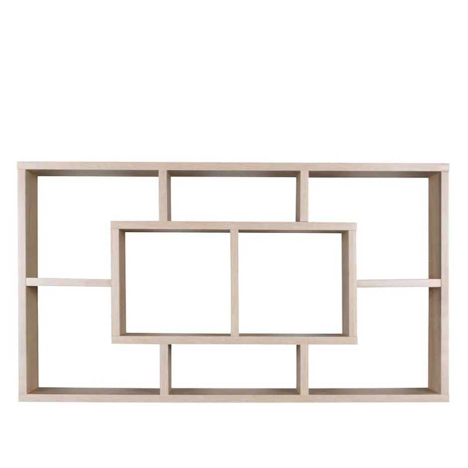 Wohnen 85x48x16 Hängeregal mit acht Fächern - Franklin