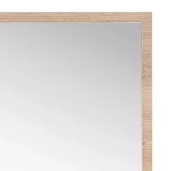 Wohnen 80x70x2 Hängespiegel mit Rahmen in Holzoptik - Kuetra