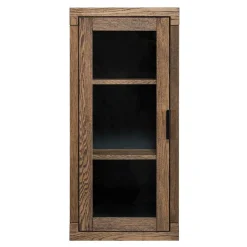 50x105x35 Hängevitrine aus Eiche in Wenge - Sieno^Wohnen Online