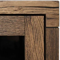 50x105x35 Hängevitrine aus Eiche in Wenge - Sieno^Wohnen Online