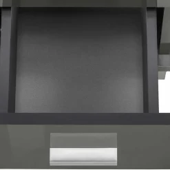 60x90x30 Hochglanz Badschrank in Grau - Ulivia^Wohnen Clearance