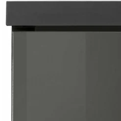 60x90x30 Hochglanz Badschrank in Grau - Ulivia^Wohnen Clearance