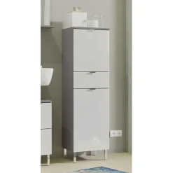 Wohnen 34x120x34 Hochglanz Badschrank in Weiß - Otrus