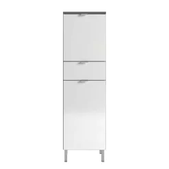 Wohnen 34x120x34 Hochglanz Badschrank in Weiß - Otrus