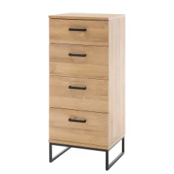 Wohnen 50x116x44 Hochkommode mit Bügelgestell - Truvisas