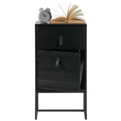 Wohnen 40x74x35 Hochkommode mit Bügelgestell - Clewono