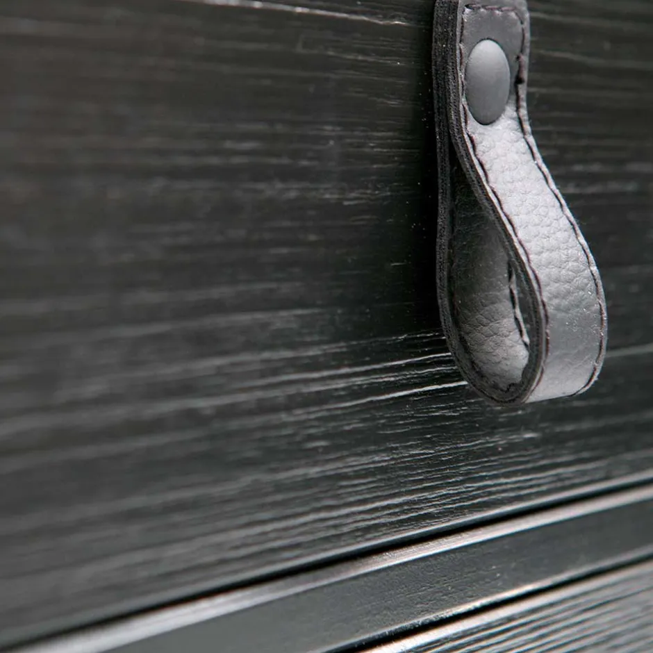 Wohnen 40x74x35 Hochkommode mit Bügelgestell - Clewono