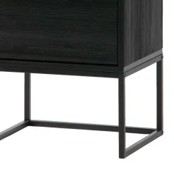 Wohnen 40x74x35 Hochkommode mit Bügelgestell - Clewono