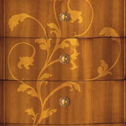 Wohnen 60x120x43 Hochkommode mit sieben Schubladen - Carlenna