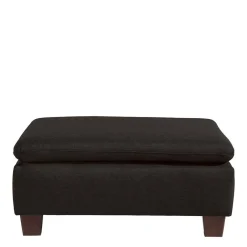 Wohnen 90x43x60 Hocker in Dunkelbraun - Acristodat