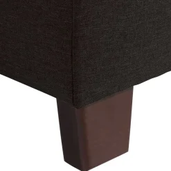 Wohnen 90x43x60 Hocker in Dunkelbraun - Acristodat