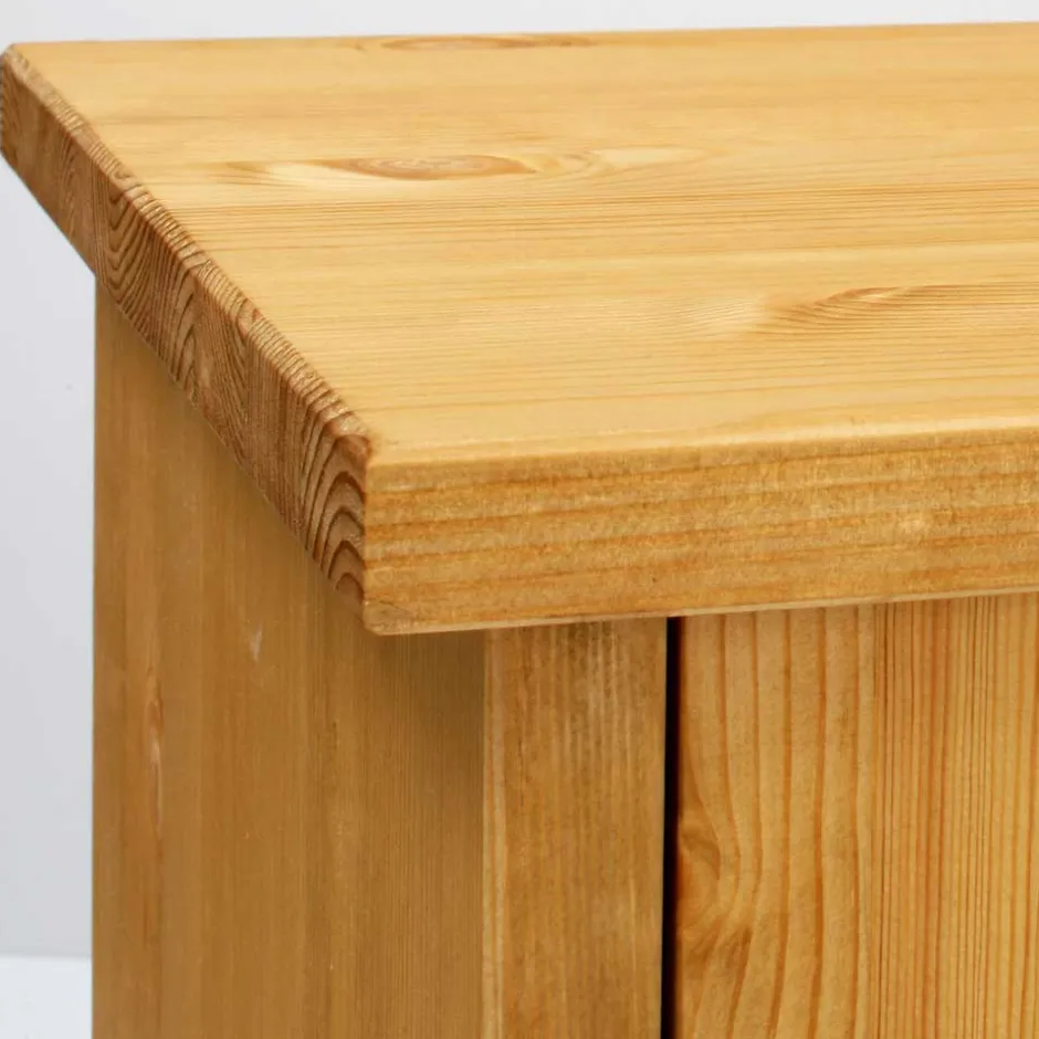 194x89x37 Holz Sideboard aus Kiefer Natur - Vanpos^Wohnen Outlet