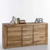 158x80x40 Holz Sideboard aus Wildeiche - Maila^Wohnen Best
