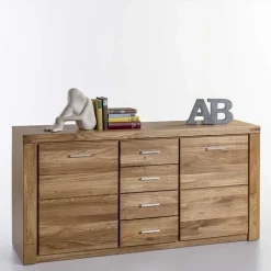158x80x40 Holz Sideboard aus Wildeiche - Maila^Wohnen Best
