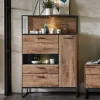 99x151x38 Industrial Highboard fürs Wohnzimmer - Xindus^Wohnen Discount
