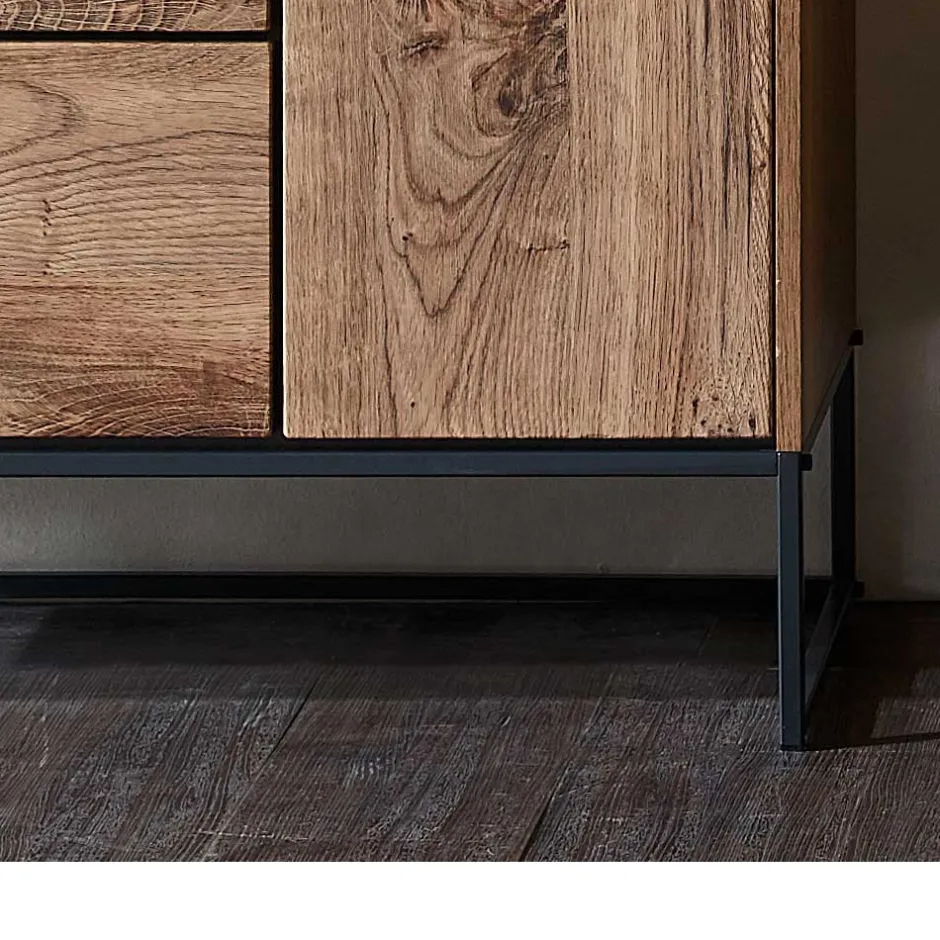 99x151x38 Industrial Highboard fürs Wohnzimmer - Xindus^Wohnen Discount