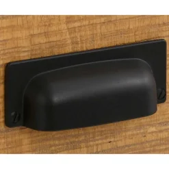 Wohnen 150x80x45 Industrial Kommode aus Holz & Metall - Nadeicra