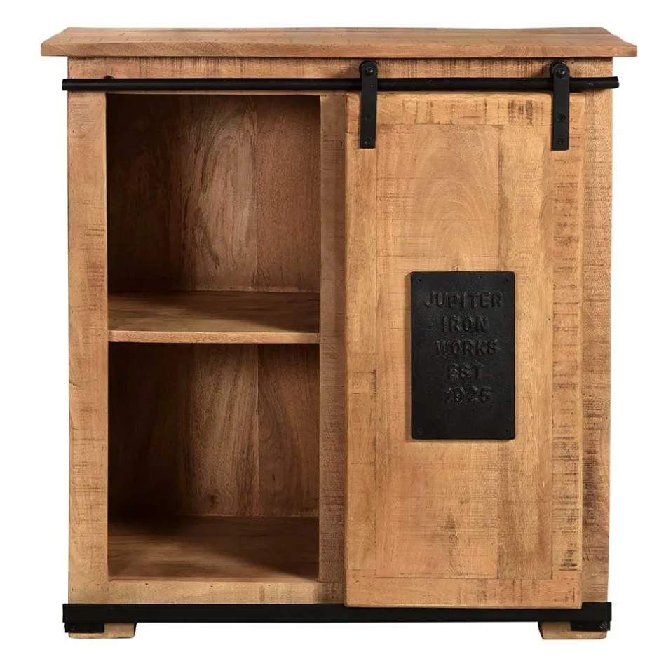 77x80x38 Industrial Kommode mit Schiebetür - Eswan^Wohnen Clearance