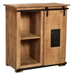 77x80x38 Industrial Kommode mit Schiebetür - Eswan^Wohnen Clearance