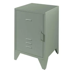 40x60x40 Industrial Nachtschrank in Spind Optik - Kerbea^Wohnen