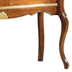 Wohnen 108x100x40 Italienische Vitrine 2-türig - Carlenna I