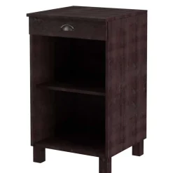 Wohnen 50x85x50 Küche Regal in Wenge Braun - Srelia