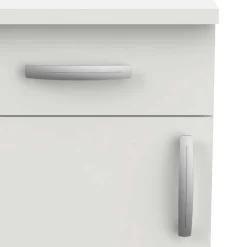 40x85x60 Küche Unterschrank in Weiß - Locardos^Wohnen Discount