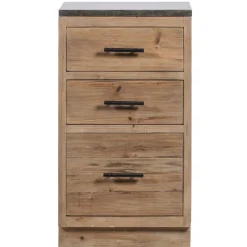 50x90x59 Küche Unterschrank mit drei Schubladen - Macsena^Wohnen Outlet