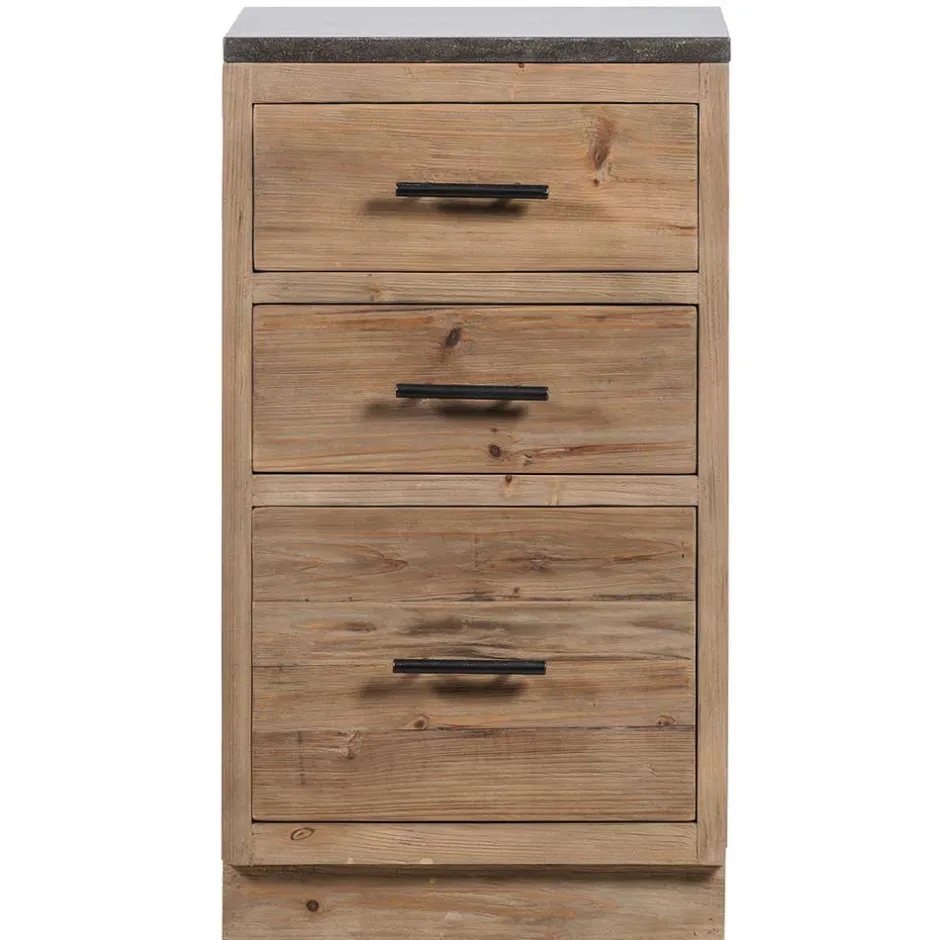 50x90x59 Küche Unterschrank mit drei Schubladen - Macsena^Wohnen Outlet