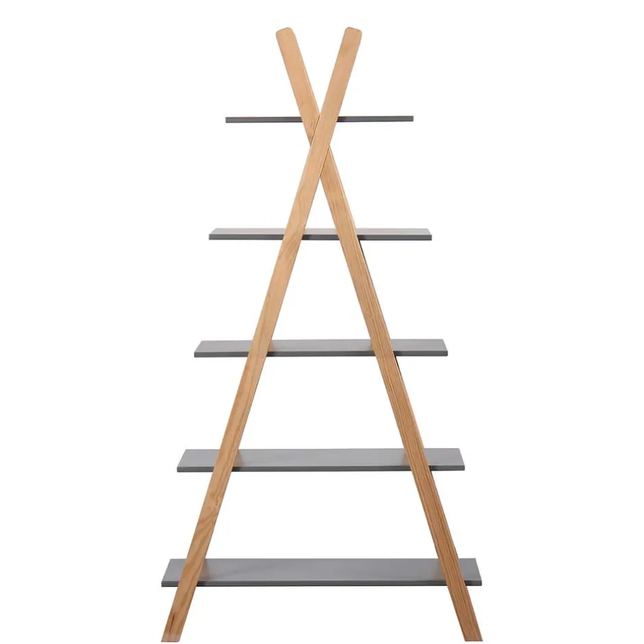 Kinder Wohnen 90x170x35 Kinderzimmer Regal Dreieck Design - Istiane