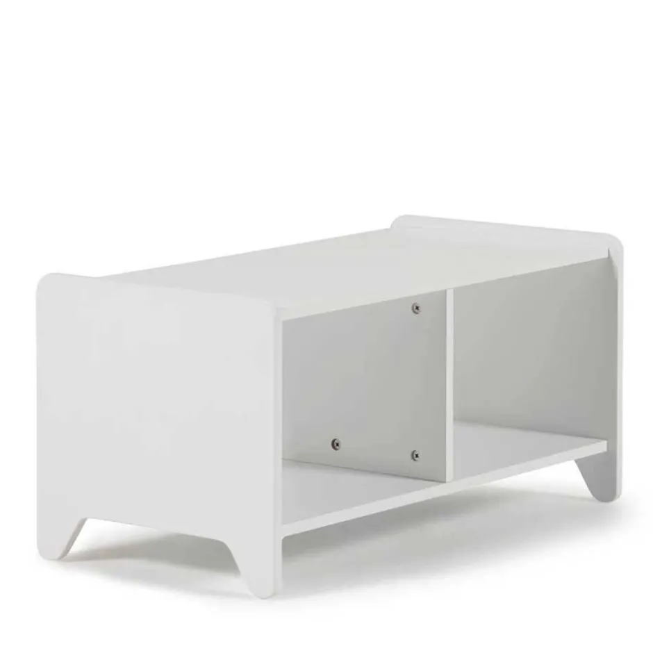 78x38x40 Kinderzimmerregal in Weiß - Red^Wohnen Online