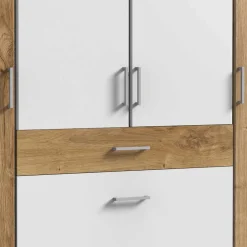 179x199x58 Kleiderschrank 4 Türen & 3 Schubladen - Curacao^Wohnen Clearance