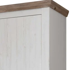 215x201x60 Kleiderschrank Country Style - Nedita^Wohnen Clearance