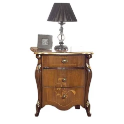 Wohnen 59x68x38 Kleine Kommode in italienischem Design - Carlenna