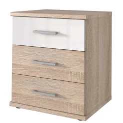 Wohnen 46x58x40 Kleine Kommode mit drei Schubladen - Fabricus