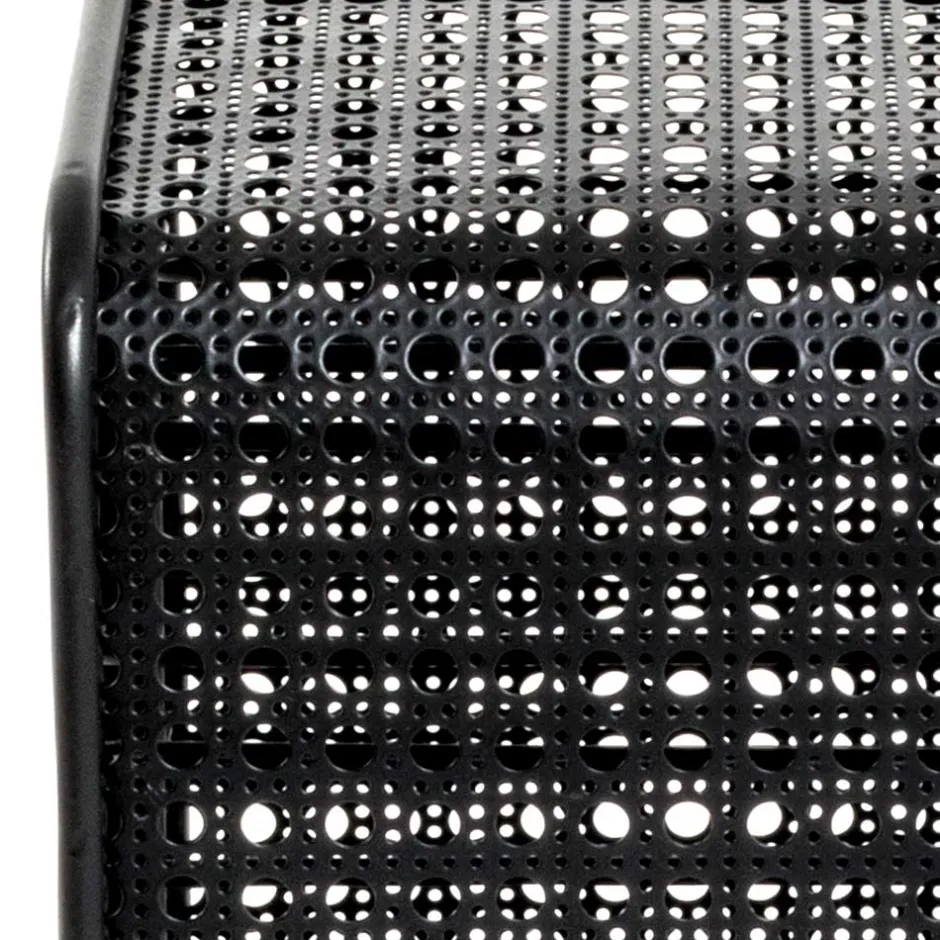 Wohnen 30x46x24 Kleines Flaschenregal in Schwarz - Selvas