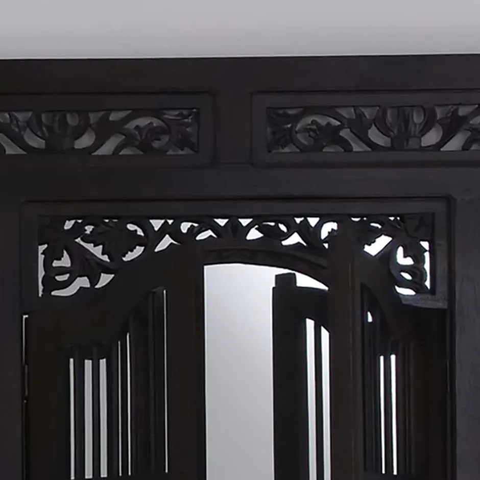 80x90x5 Kolonialstil Spiegel mit zwei Türen - Islando^Wohnen Sale