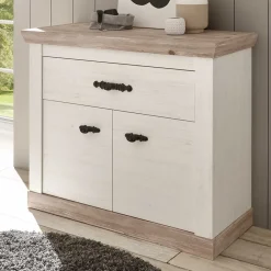 107x89x45 Kombi-Kommode mit Doppeltür - Nedita^Wohnen Outlet