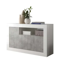 Wohnen 138x86x43 Kommode in Dekor Beton - Niris