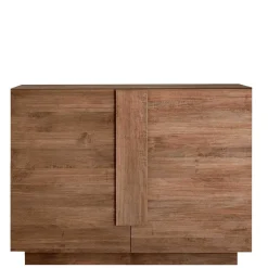 121x90x44 Kommode in Holzoptik mit Doppeltür - Basento^Wohnen Best