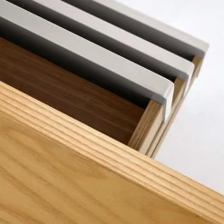 150x78x42 Kommode in Lichtgrau & Esche - Tadahiro^Wohnen Outlet