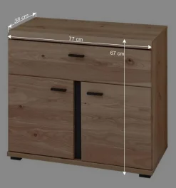 77x67x38 Kommode in modernem Design - Emly^Wohnen Online