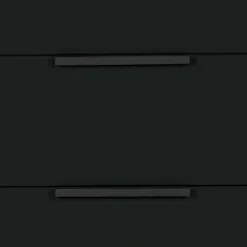 Wohnen 94x93x52 Kommode in Schwarz - Kitchin