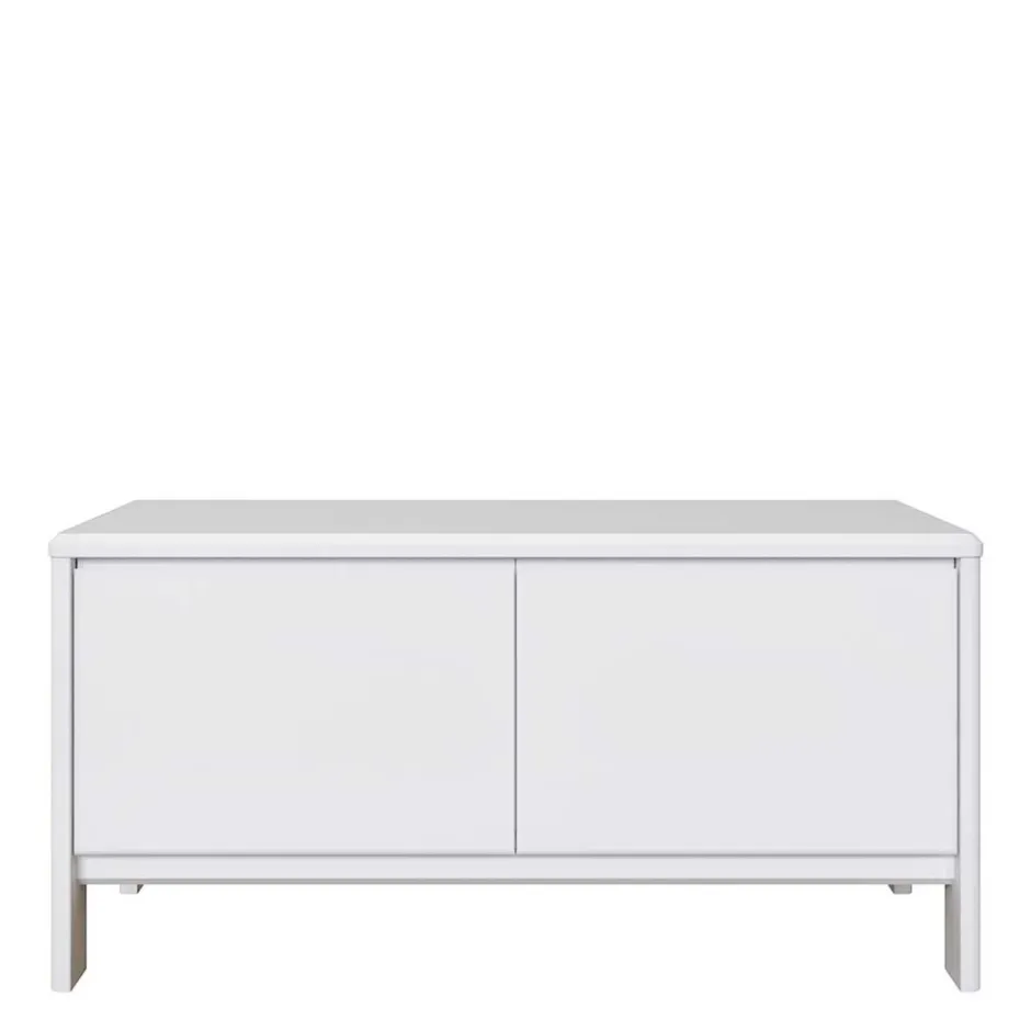 98x48x34 Kommode in Weiß aus Kiefer - Oranias^Wohnen Outlet