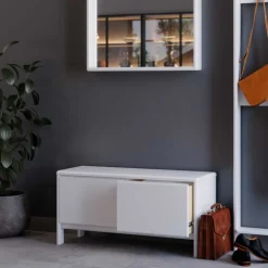 98x48x34 Kommode in Weiß aus Kiefer - Oranias^Wohnen Outlet