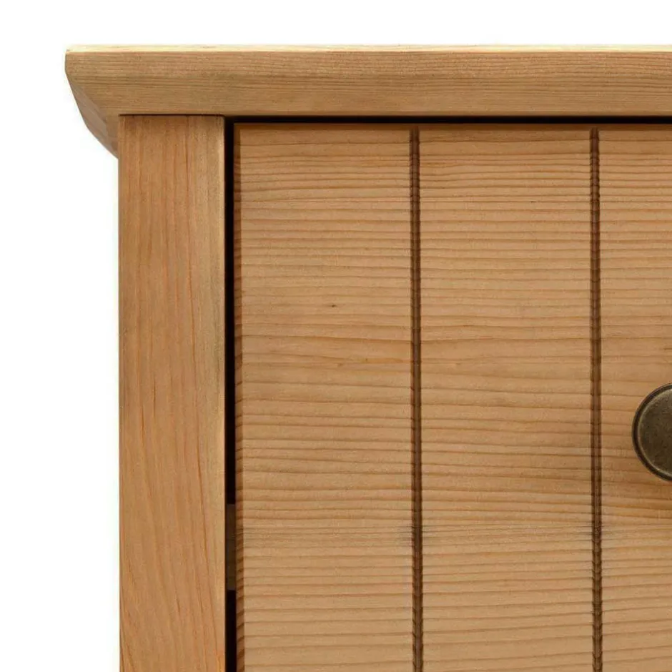 60x75x30 Kommode mit 3 Fächern & Tür - Akzinad^Wohnen Outlet