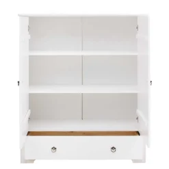 Wohnen 106x126x38 Kommode mit Doppeltür - Velriva