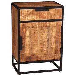 67x62x42 Kommode mit Schublade & Tür - Evradon^Wohnen New